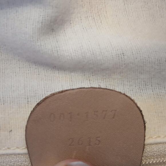 Authentic GUCCI Bamboo Leather Shoulder/Hand Bag Leather Brown Gold MSRP $1750 - Picture 7 of 16